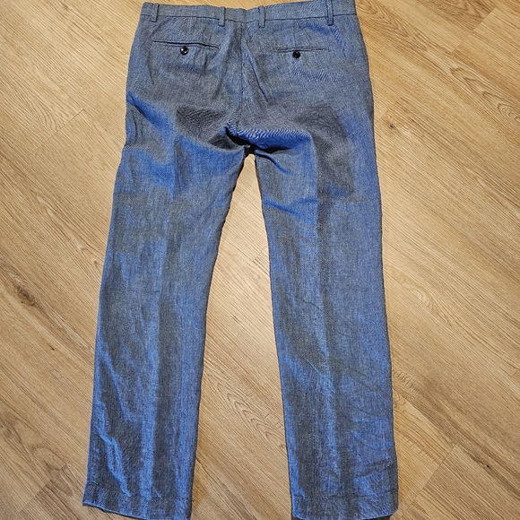 Banana Republic Chinos linen/cotton 31×30 | Sky Blue - Picture 4 of 10